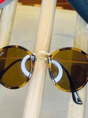 Ray-Ban 2447 Round Brown Tortoiseshell 49MM